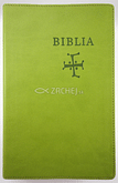 Biblia s biblickými mapami (zelená)