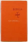 Biblia s biblickými mapami (oranžová)