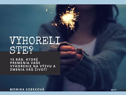 E-kniha: Vyhoreli ste?