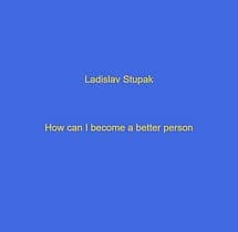 E-kniha: How I become a better person?