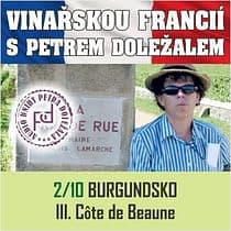 Audiokniha: Vinařskou Francií s Petrem Doležalem: Burgundsko (III. Cote de Beaune)