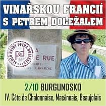 Audiokniha: Vinařskou Francií s Petrem Doležalem: Burgundsko (IV. Cote de Chalonnaise, Maconnais, Beaujolais)